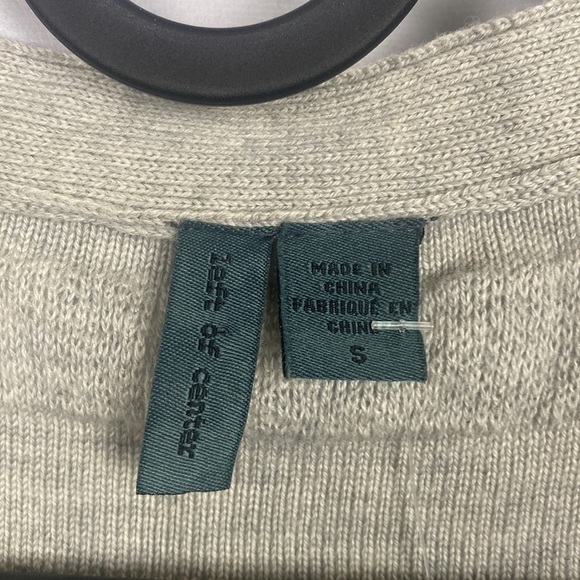 ANTHROPOLOGIE Left of Center Valonia Cardigan Grey NWT - Picture 5 of 13